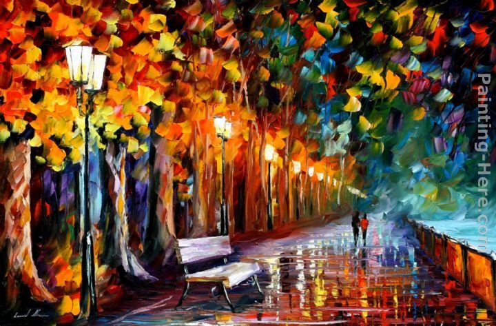 720x473 Leonid Afremov Way To Home Painting Best Way To Home Paintings - Leonid Afremov Original Painting Price