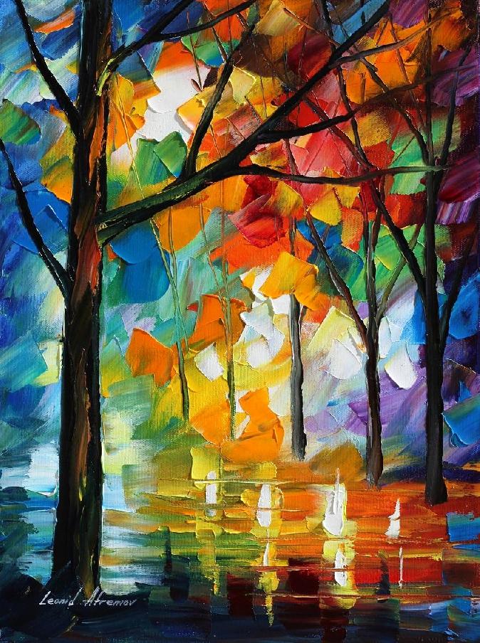 Leonid Afremov Original Painting Price at PaintingValley.com | Explore ...