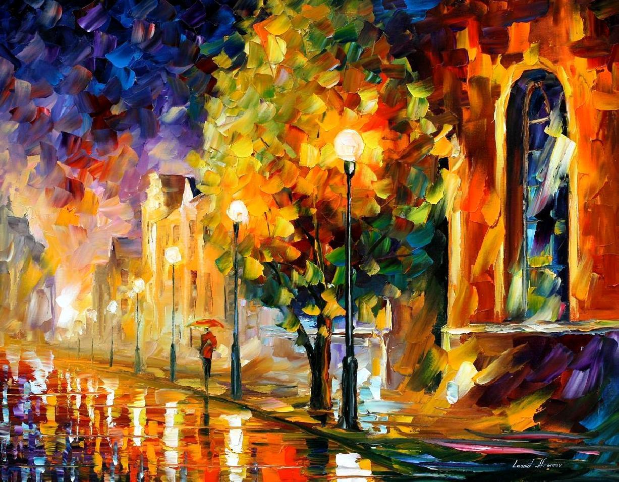 Leonid Afremov Original Painting Price at PaintingValley.com | Explore ...