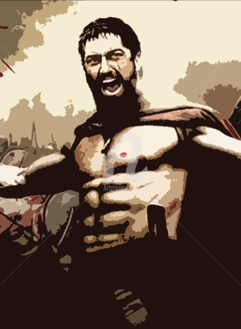 830x1130 Leonidas.jpg (Pedja) - Leonidas Painting