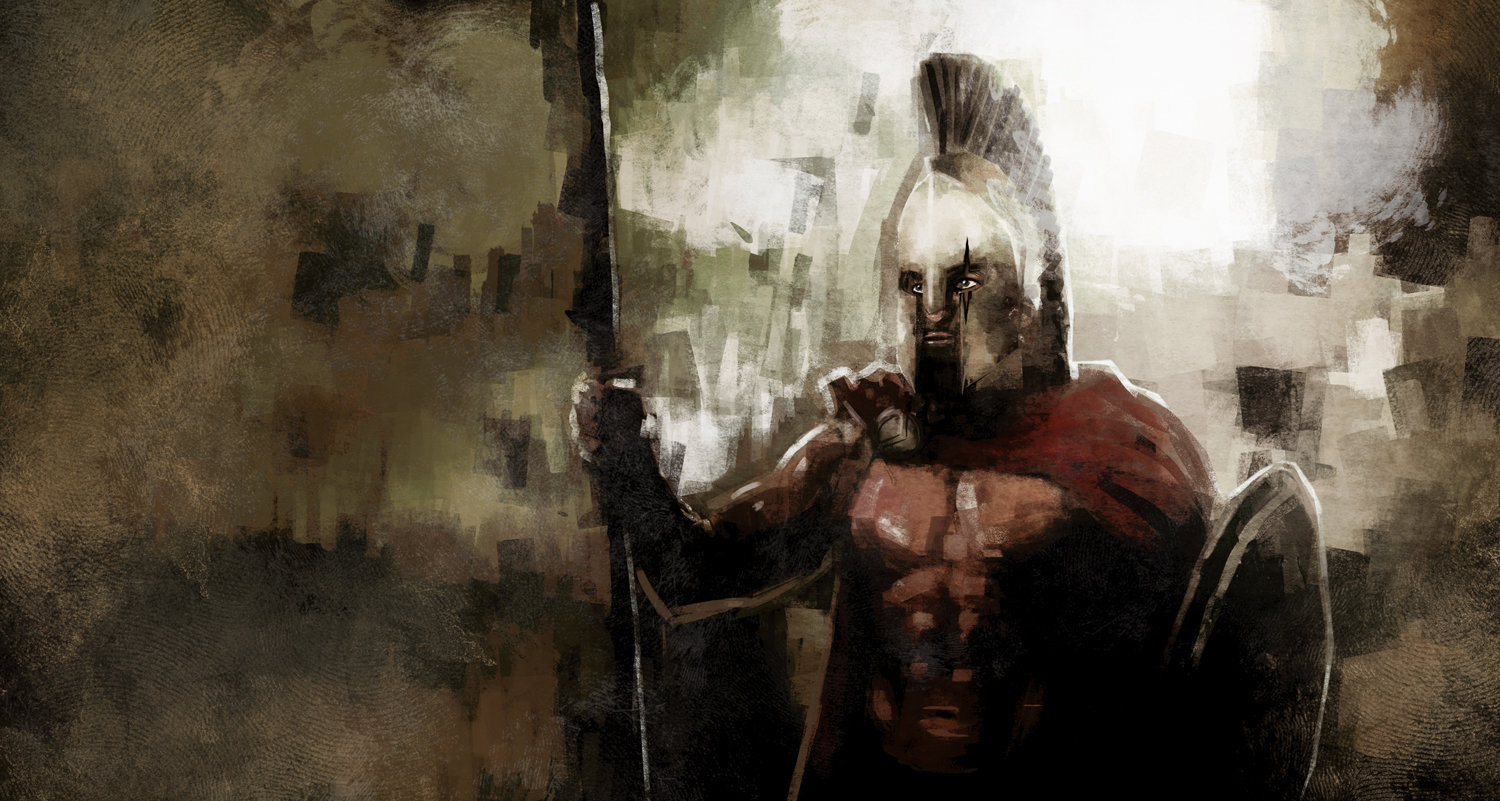 1500x801 Movie Still Leonidas By Anjinanhut - Leonidas Painting