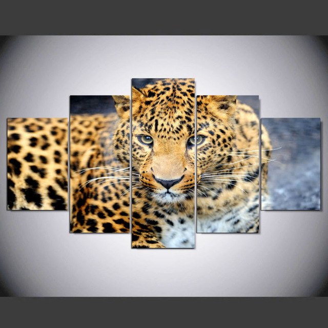 Leopard Print Painting at PaintingValley.com | Explore collection of ...