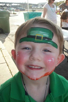 236x355 Inspiring Leprechaun Face Paint Ideas Before Face Painting - Leprechaun Face Painting