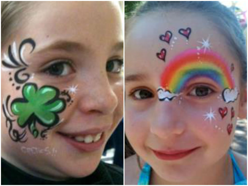 1024x768 Kid Friendly St. Patrick's Day Party - Leprechaun Face Painting
