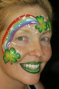 236x357 Leprachaun Face Painting And Body Painting Idea's To Make This - Leprechaun Face Painting