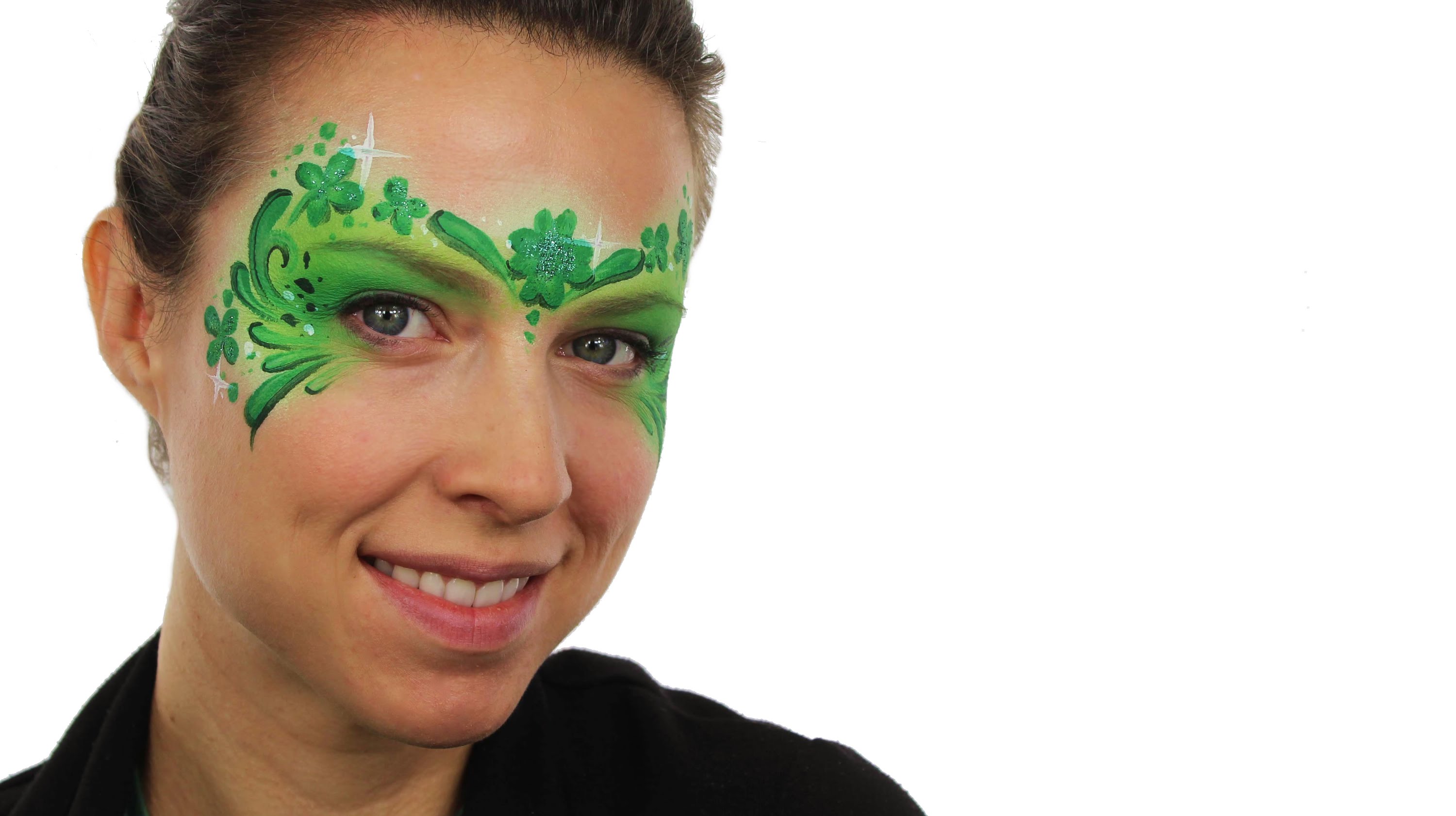 3000x1683 Easy St. Patrick's Day Face Paint Tutorial Snazaroo - Leprechaun Face Painting