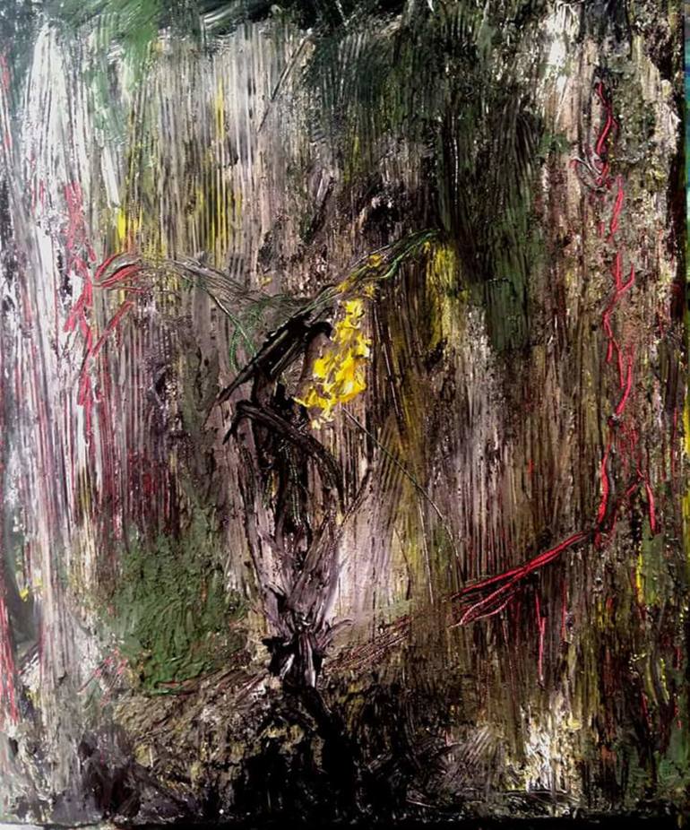 770x926 Saatchi Art Leprechaun Painting By Laura Pentzin - Leprechaun Painting