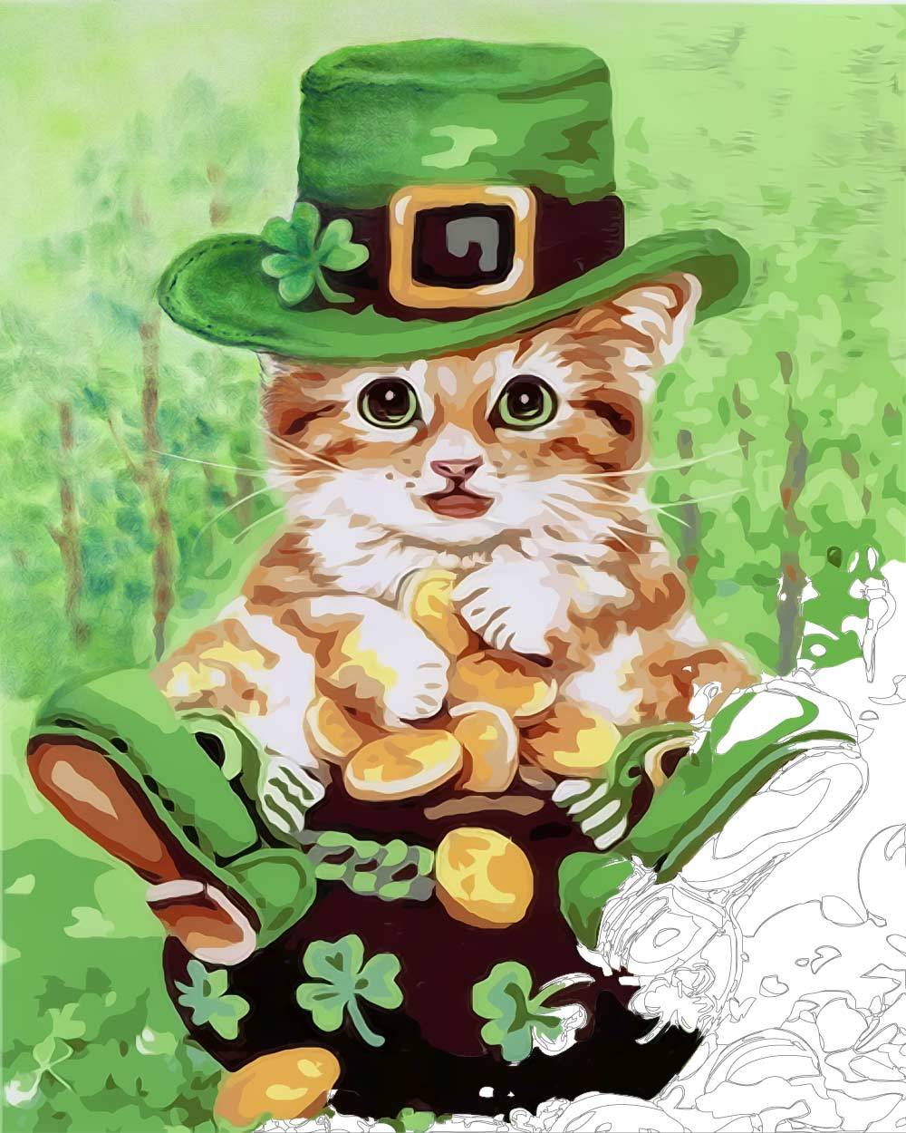 Leprechaun Painting at PaintingValley.com | Explore collection of ...