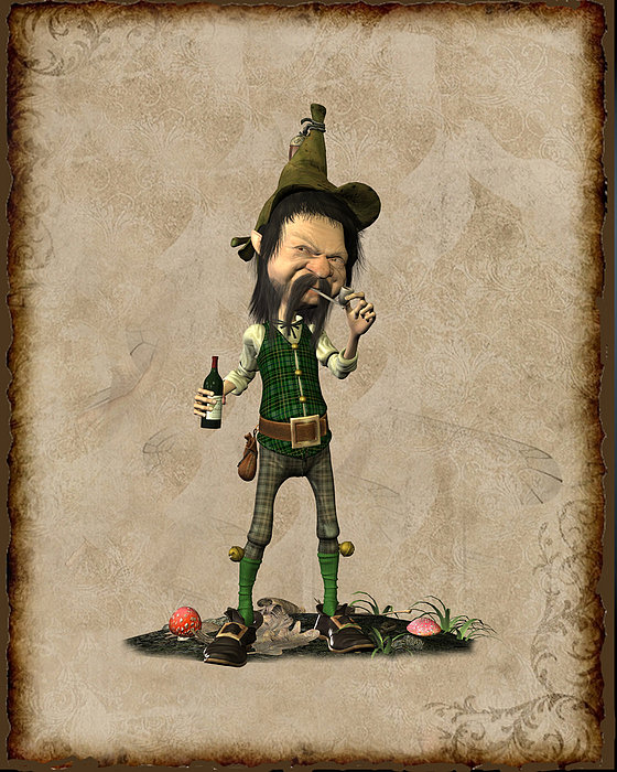 560x700 Doldhor - Leprechaun Painting