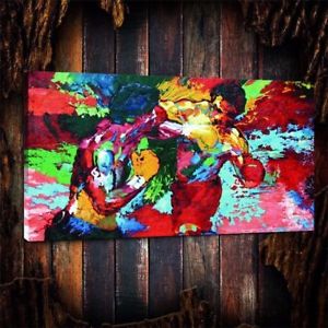 300x300 Leroy Neiman Rocky Vs Apollo,hd Canvas Print Home Decor Wall Art - Leroy Neiman Rocky Vs Apollo Painting
