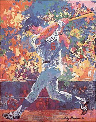 333x423 Leroy Neiman Rocky Vs Apollo Creed Painting - Leroy Neiman Rocky Vs Apollo Painting Original