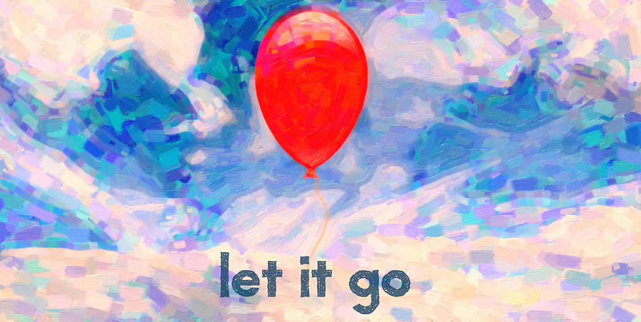 900x452 Let It Go Painting By Celestial Images - Let It Go Painting
