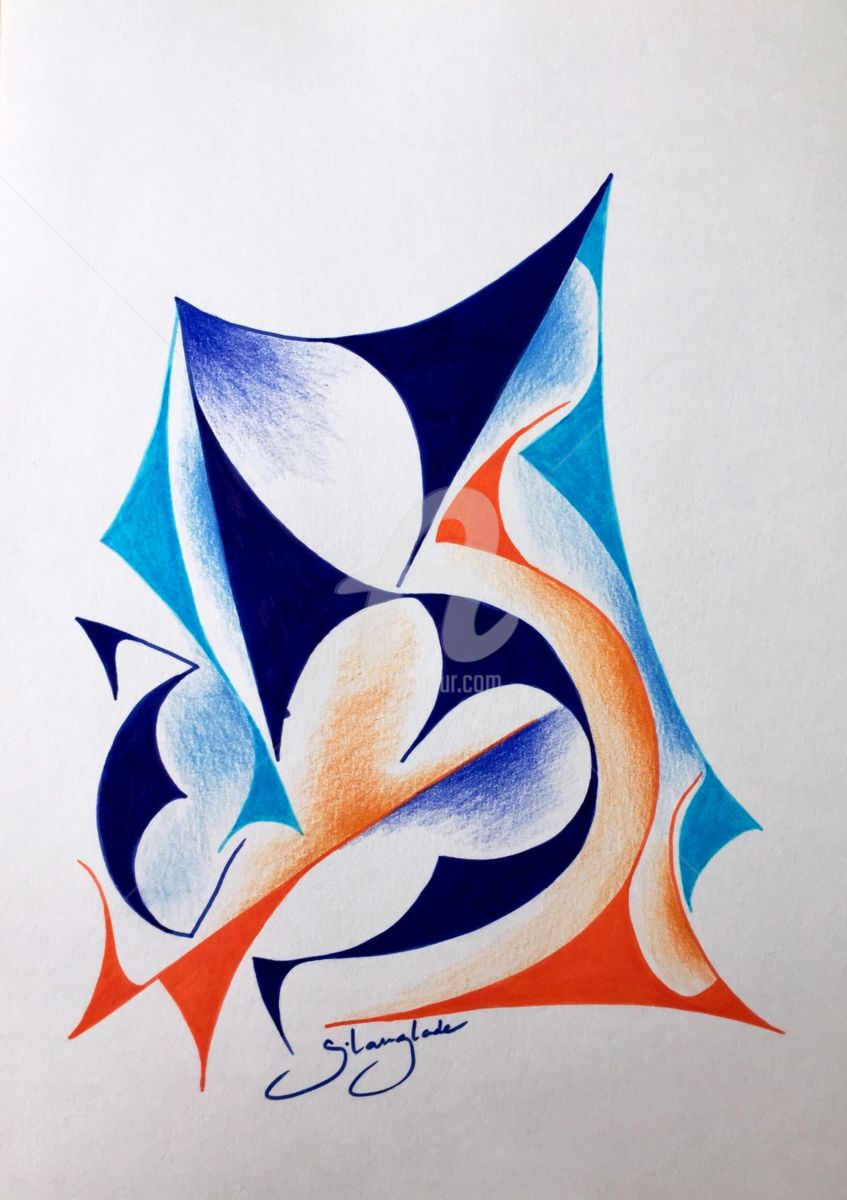 847x1200 Let It Go 19 (Sandrine Langlade) - Let It Go Painting