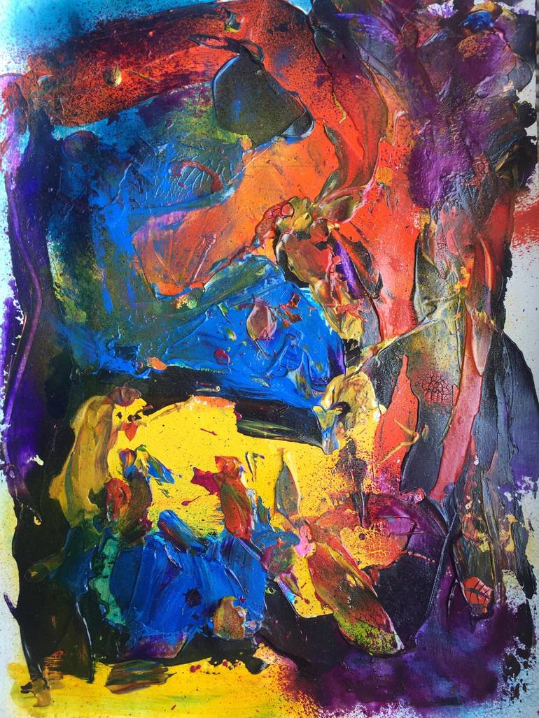 770x1027 Saatchi Art Let It Go Painting By Marina Conceicao - Let It Go Painting