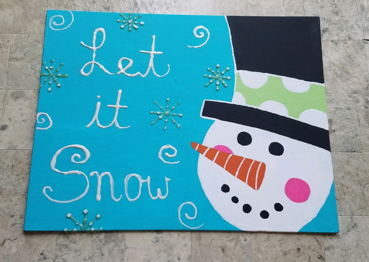1280x908 Let It Snow Painting Brittanyw1509 Foundmyself - Let It Snow Painting