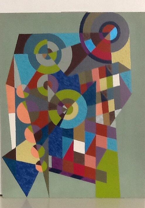 496x708 Letter M Painting By Hang Ho - Letter M Painting