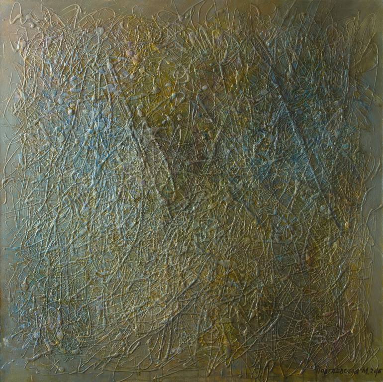 770x768 Saatchi Art The Letter M Painting By Marina Podgaevskaya - Letter M Painting