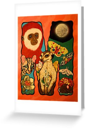 277x415 The Letter M Full Painting Greeting Cards By Alphabetbyjason - Letter M Painting