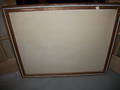 400x300 Rare Wood Frame Large Oil On Canvas Painting Artist Signed By - Letterman Artist Painting