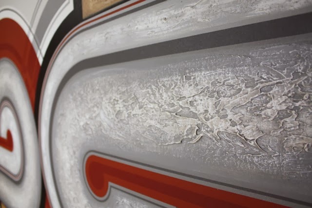 640x427 Space 20th Century Modern Large 1970's Abstract Oil Painting By - Letterman Artist Painting