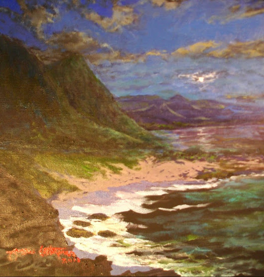 530x556 Jamie Letterman Artist - Letterman Artist Painting