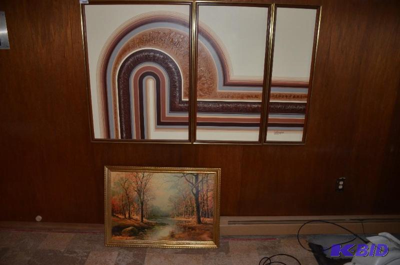 800x530 Letterman Oil Painting (Divided Into 3 Parts) Whiteford - Letterman Oil Painting