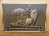 200x150 Original Letterman 3d Painting On Canvas Great For A Beach House - Letterman Painting On Canvas