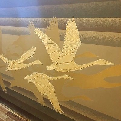 400x400 Letterman Signed 3d Art Canvas Large Vintage Mcm Retro Wall - Letterman Painting On Canvas