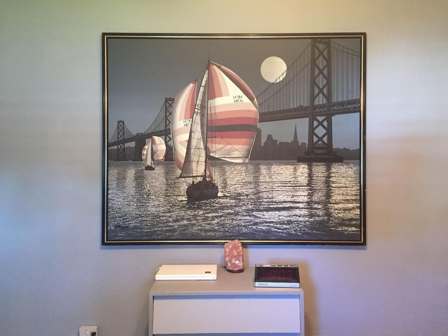 letterman sailboat painting