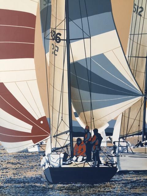 letterman sailboat painting