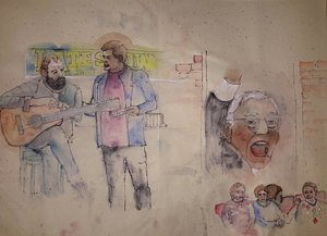 300x217 Late Show David Letterman Paintings Fine Art America - Letterman Painting Sailboat