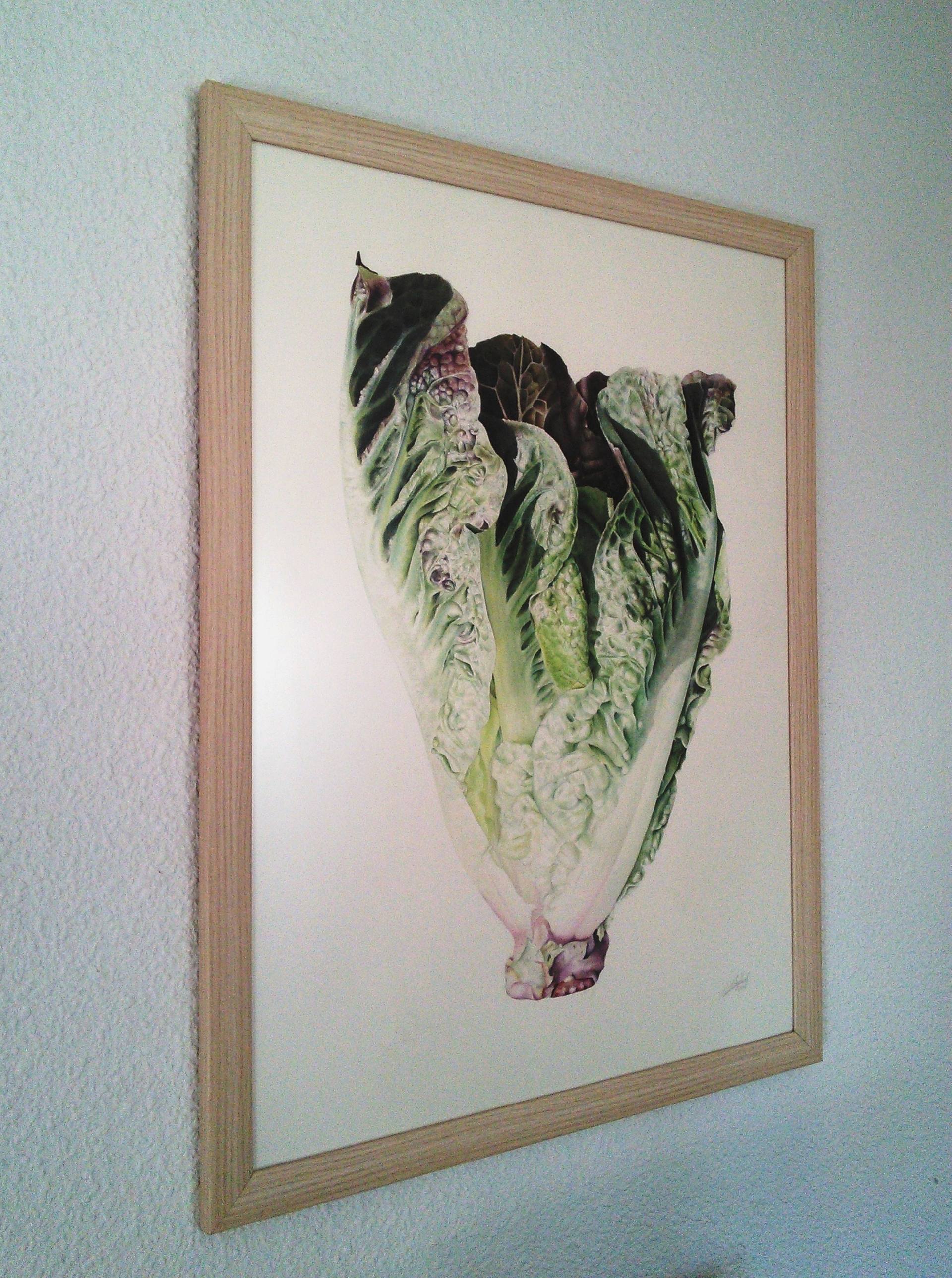 1920x2578 Saatchi Art Cos The Lettuce Painting By Inky Leaves - Lettuce Painting