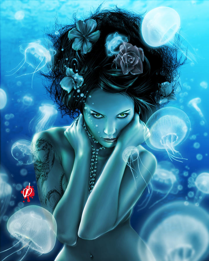 720x900 Leviathan Painting By Pete Tapang - Leviathan Painting