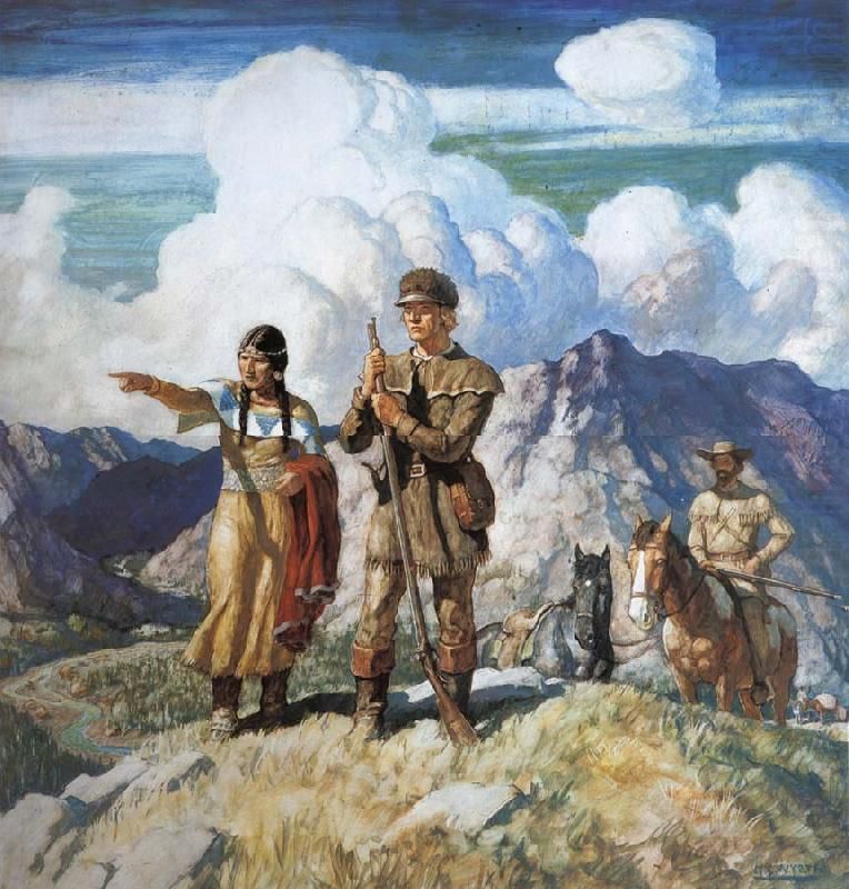 Lewis And Clark Painting at PaintingValley.com | Explore collection of ...