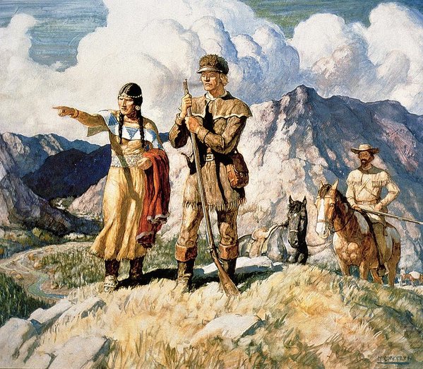 Lewis And Clark Painting at PaintingValley.com | Explore collection of ...