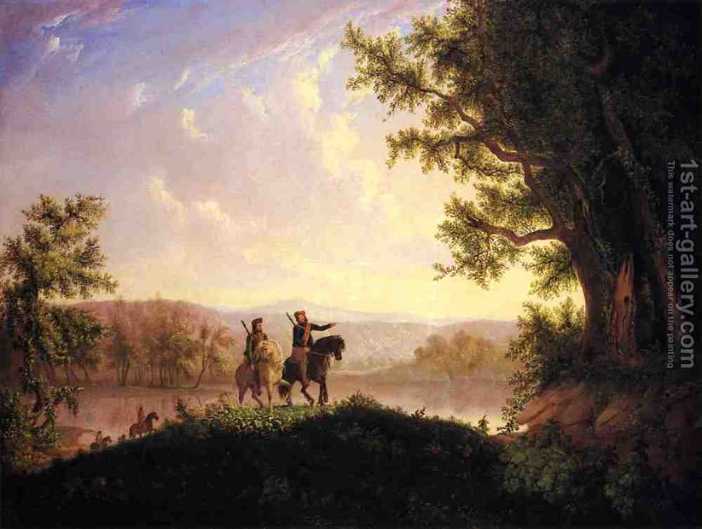1000x754 The Lewis And Clark Expedition Thomas Mickell Burnham Reproduction - Lewis And Clark Painting