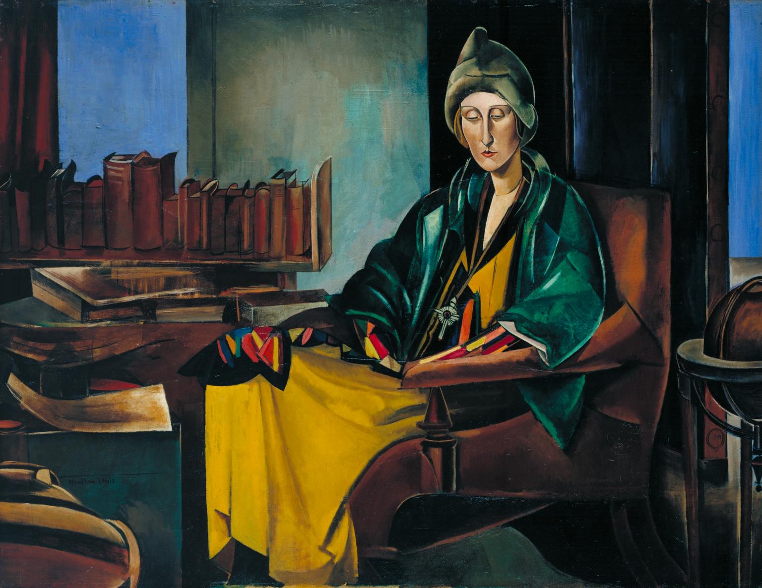 1536x1186 Edith Sitwell', Wyndham Lewis, 1923 35 Tate - Lewis Painting