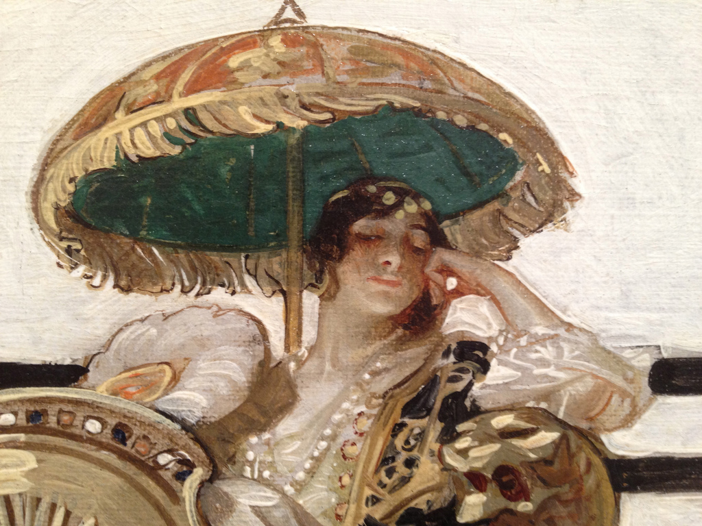 1024x768 J.c. Leyendecker Watch My Hd Video Of This Painting - Leyendecker Painting