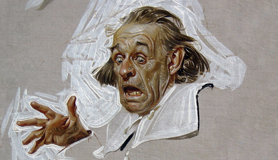 1183x680 A Letter From Leyendecker Muddy Colors - Leyendecker Painting