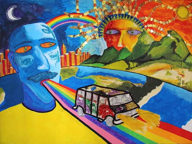 648x485 A Light Shines Through Central Coast Artists Celebrate Lgbt - Lgbt Painting