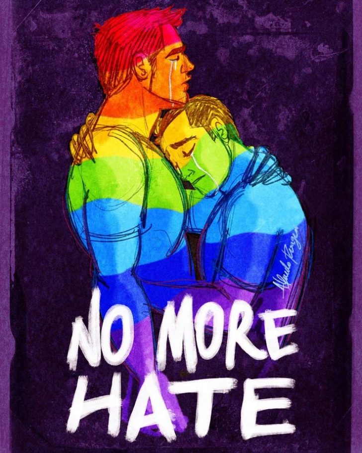 728x909 Lgbt Paintings - Lgbt Painting