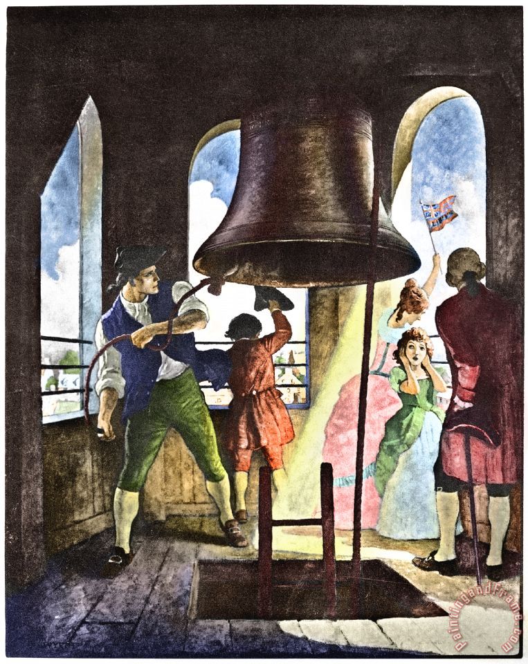 763x960 Others Liberty Bell, 1776 Painting - Liberty Bell Painting