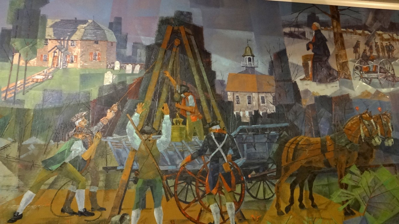 1365x768 The Liberty Bell Museum Of Allentown, Pa. On The Road With Jim - Liberty Bell Painting