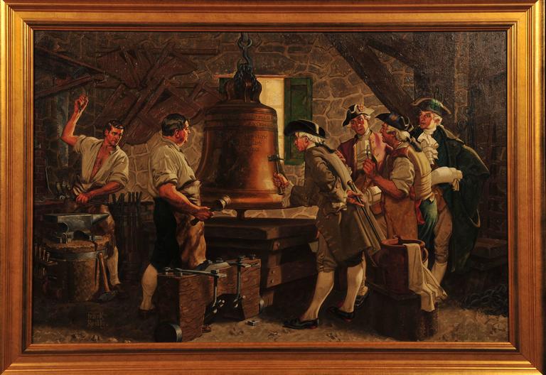 768x528 Frank J. Reilly - Liberty Bell Painting