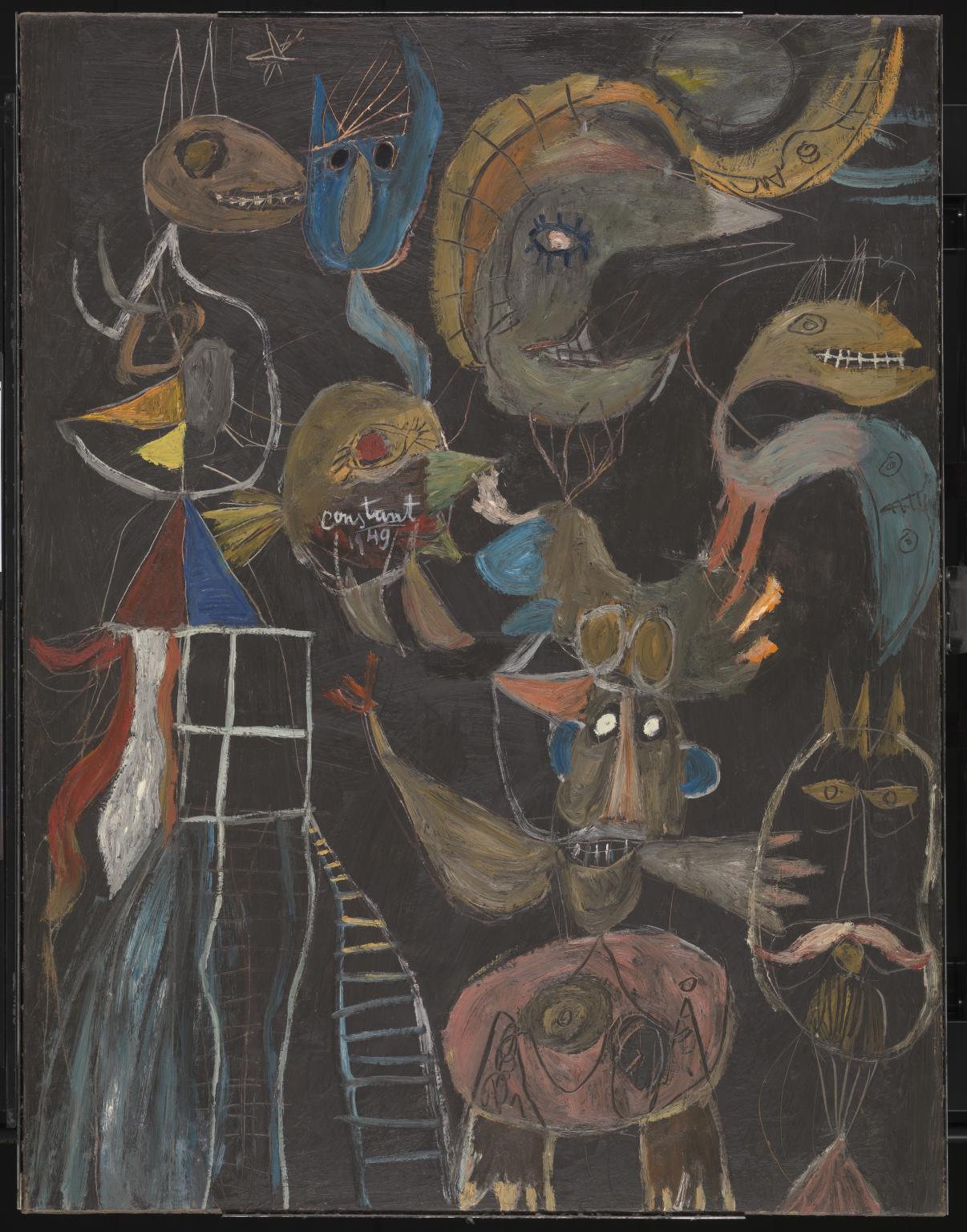 1206x1536 After Us, Liberty', Constant (Constant A. Nieuwenhuys), 1949 Tate - Liberty Painting