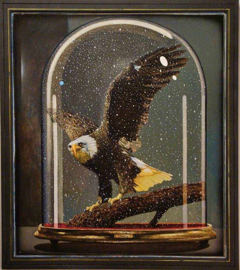 770x864 Saatchi Art Dome Liberty Painting By Gary Schafter - Liberty Painting