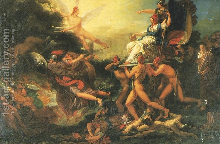 750x492 Triumph Of Liberty Jacques Reattu Reproduction 1st Art Gallery - Liberty Painting