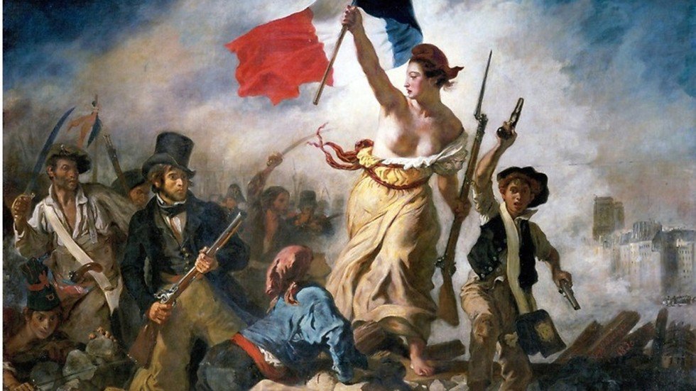 980x551 In Iconic Delacroix Painting, Art Lovers See A Masterpiece. France - Liberty Painting