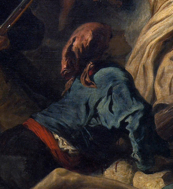 736x800 July 28 Liberty Leading The People Analysis - Liberty Painting