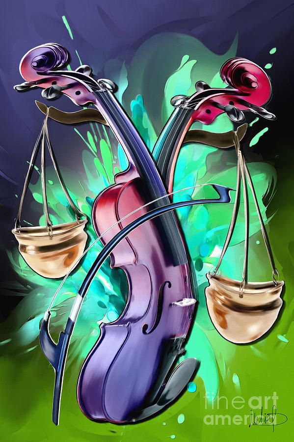 599x900 Libra Painting By Melanie D Libra Zodiac, Zodiac - Libra Painting